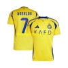 Koszulka Al Nassr Cristiano Ronaldo 7 Domowe Koszulki Piłkarskie 2024-2025 Krótki Rękaw